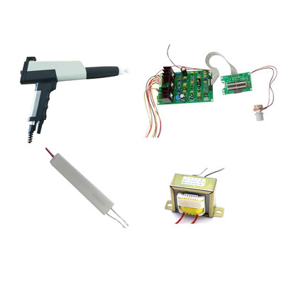 ASG01 PG خاکستری 4 قطعات مجموعه کامل 100KV دستی پودر پوشش اسلحه