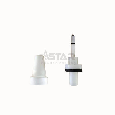 1008257 1008258 نوزل گرد NS09 قطعات جایگزین پوشش پودری کامل