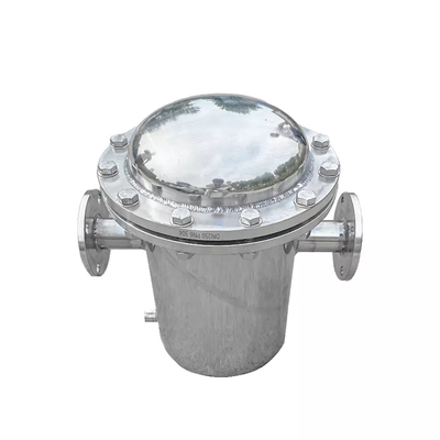 فیلتر ضد زنگ SUS304 نوع سبد فولادی ضد زنگ فیلتر درون خطی سبد صافی فیلتر DN-300
