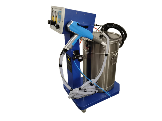 تجهیزات پوشش پودری دستی ISO9001 50W دستگاه رنگ پودری آلومینیوم AS602