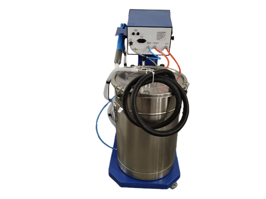 تجهیزات پوشش پودری دستی ISO9001 50W دستگاه رنگ پودری آلومینیوم AS602