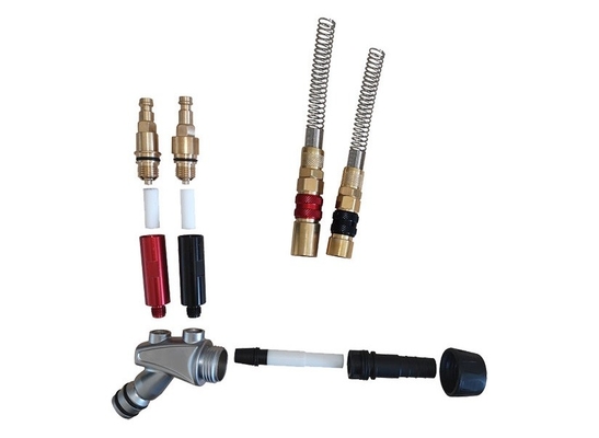 Optiflow Ig06 قطعات معدنی پوششی پودری دستی 1005 589 1005 590 اتصال سریع