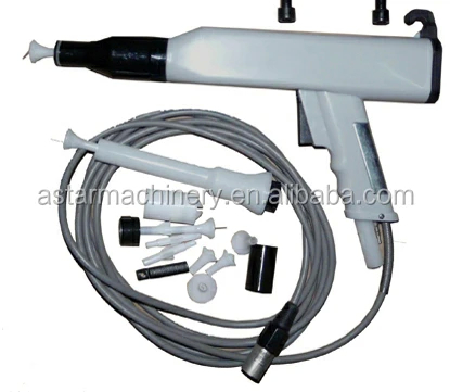 تفنگ اسپری خاکستری KCI KCI 801 تفنگ اسپری پوششی پودری الکتروستاتیک دستی