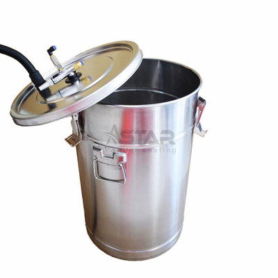 KCI پودر ولکان شده پوشش Hopper ظرفیت بزرگ