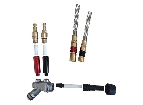 Optiflow Ig06 قطعات معدنی پوششی پودری دستی 1005 589 1005 590 اتصال سریع