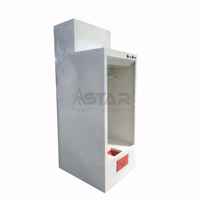 دستی قابل حمل دو فیلتر کوچک پودر پوشش غرفه