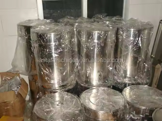 PH150D-24-D فولاد ضد زنگ دور Hopper پوشش پودر بازیافت شده OEM سفارشی