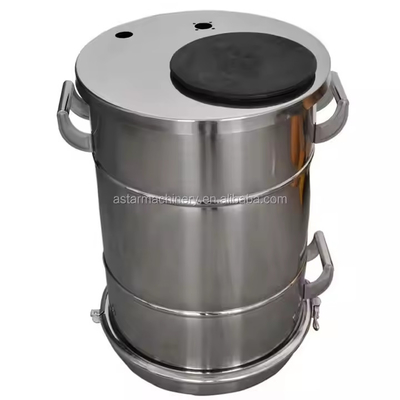 PH150D-24-D فولاد ضد زنگ دور Hopper پوشش پودر بازیافت شده OEM سفارشی