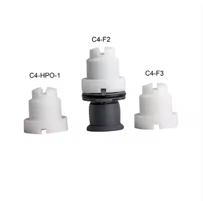 390326 HiCoat قطعات معدنی خودکار اسلحه پودر سفارشی پشتیبانی OEM فلت جت نوزل F3 PEA-C4