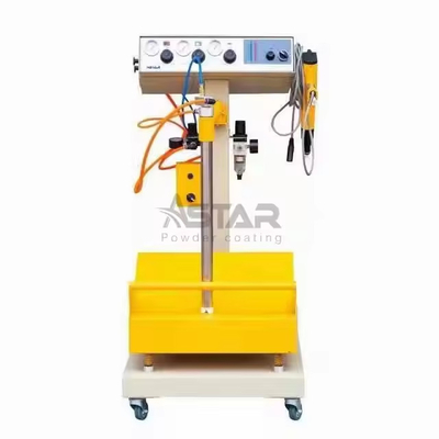 AS801V ماشین پوشش پودری تغییر رنگ سریع با ارتعاش دستی الکترواستاتیک اقتصادی OEM سفارشی