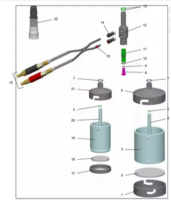 C1 PG دستگاه پاشش رنگ پودری الکترواستاتیک دستی اجزای اصلی PLC برای زیرلایه فولادی برای خط تولید تجهیزات رنگ آمیزی