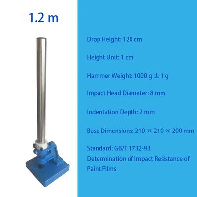 دستگاه ضربه زن فیلم رنگ / دستگاه ضربه زن چکشی - دستگاه تست مقاومت ضربه رنگ پوشش فلزی (GB/T 1732)