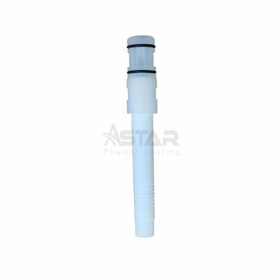 قطعات یدکی پوشش پودر ونتوری GEMA IG07 سفید با رنگ مشکی O- Ring PTFE