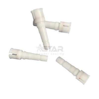 قطعات PTFE اندازه استاندارد قطعات یدکی پوشش پودر سازگار با Nordson