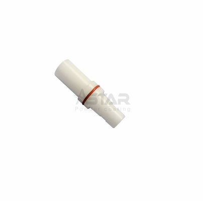 134386 قطعات یدکی پوشش پودر آداپتور شلنگ PTFE با حلقه O